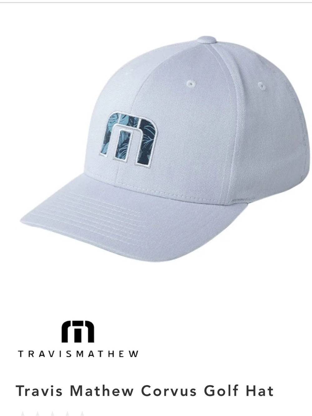 Like New! Travis Mathew Corvus Golf Hat